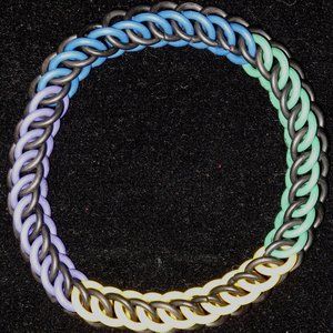 CHAINMAIL STRETCH BRACELET - HALF PERSIAN WEAVE